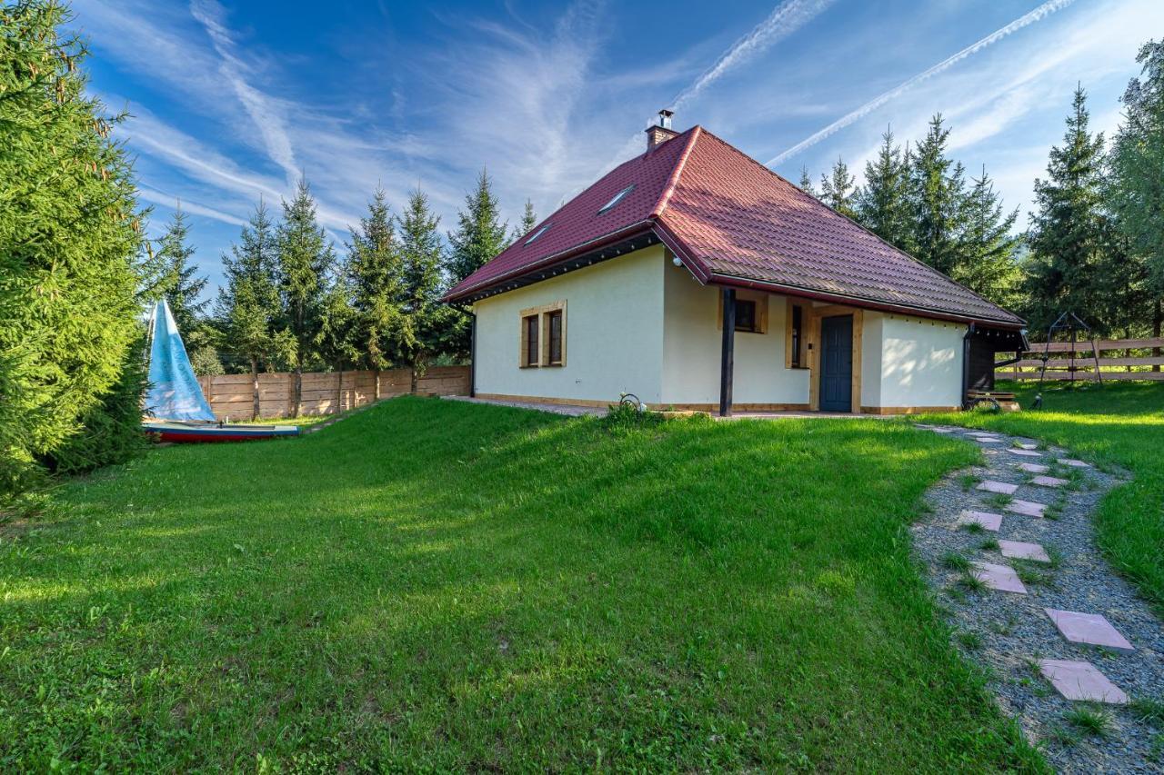 Willa Rybaczowka Nad Jeziorem Klimkówka Exteriér fotografie