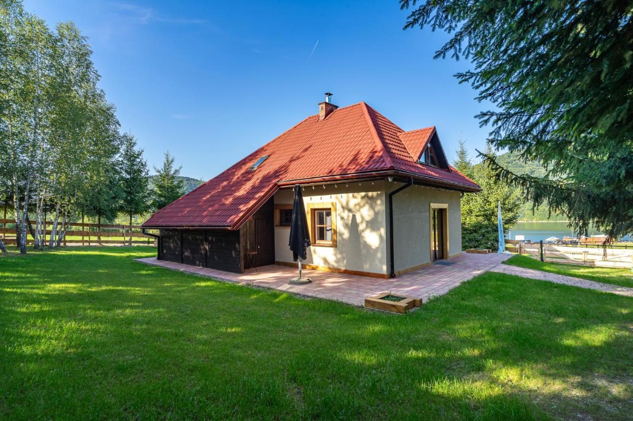 Willa Rybaczowka Nad Jeziorem Klimkówka Exteriér fotografie